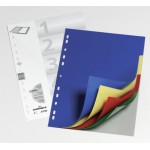 DURABLE 6730 27 INDEX WITH 5 COLOURED TABS